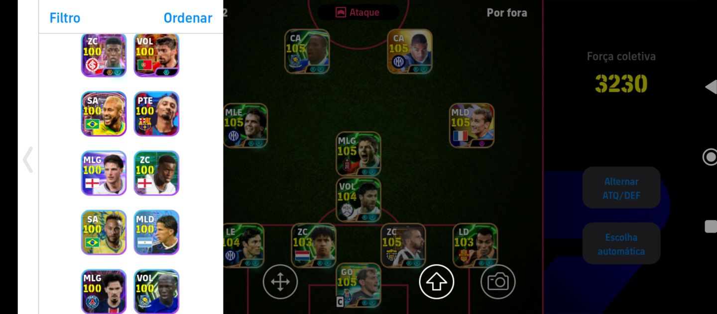CONTA EFOOTBALL 3230 OVER |ADRIANO, RUI COSTA, SALAH BLITZ| KONAMI ID 100% LIMPA
