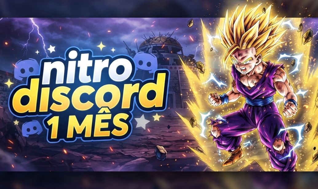 Discord Nitro Gaming 1 MÊS [PROMOÇÃO]