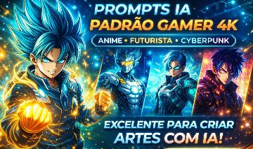 Criação de artes gamer personalizadas (serviço)