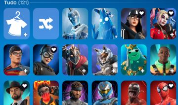 Conta fortnite com Passes a partir do cap2