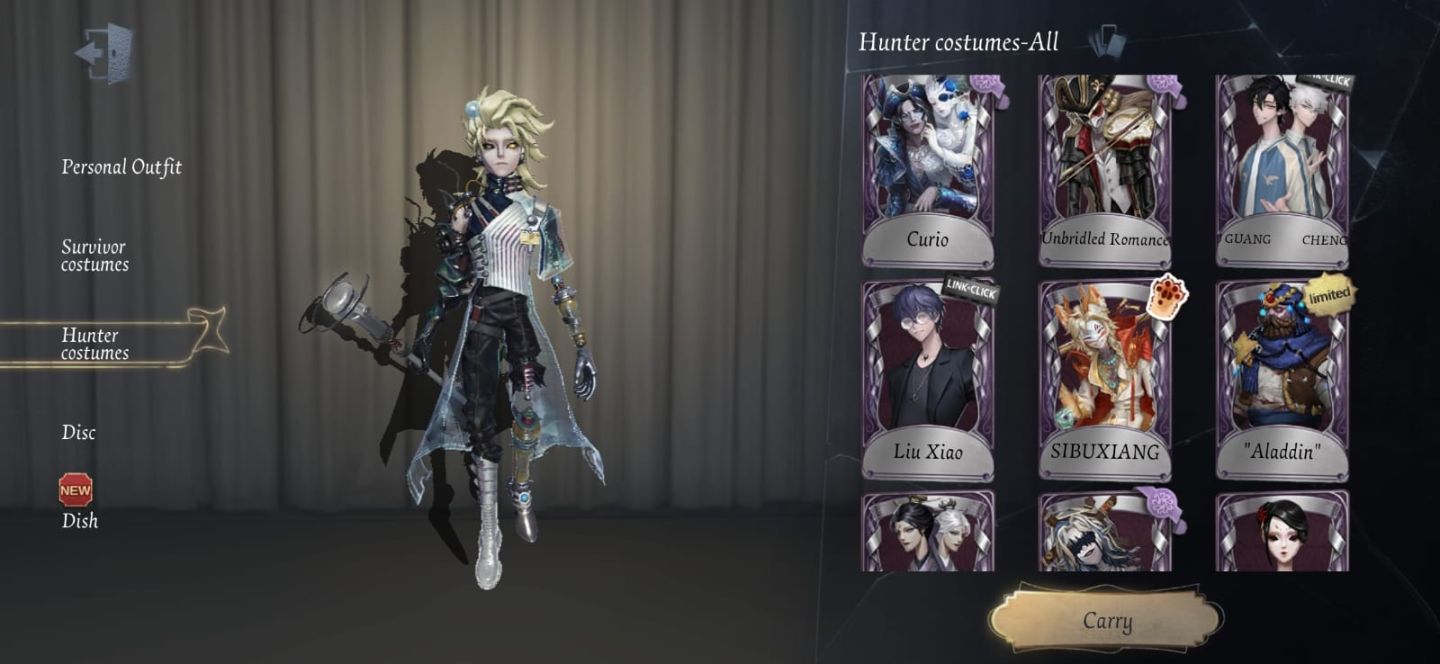 Conta Identity V | Joker/Persona 5, Frieren, Ib, COA | Skins Raras e Limitadas