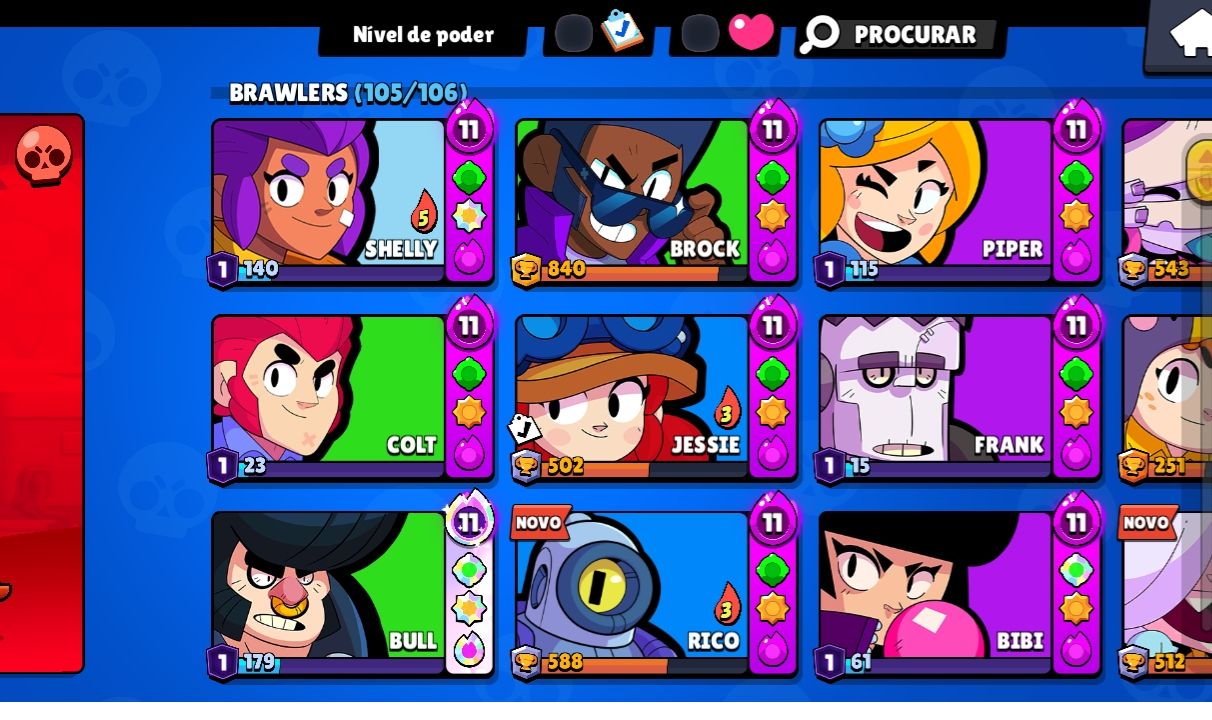 Contas de braw stars melhor preço!!