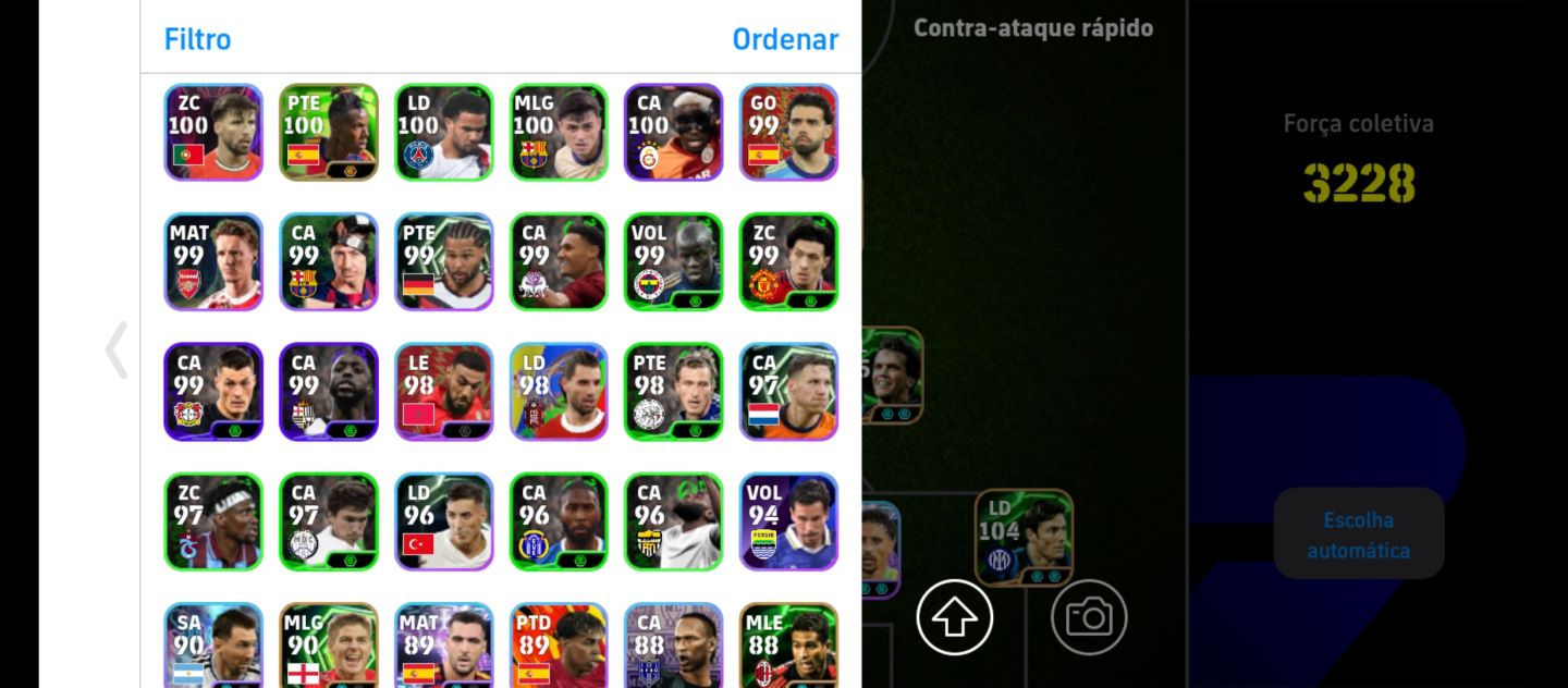 Conta efootball