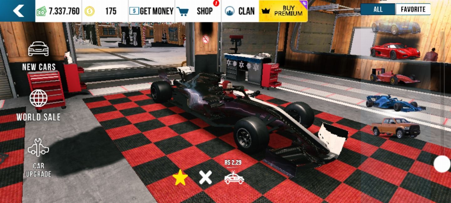 A melhor Conta de car parking full com mclaren e mais
