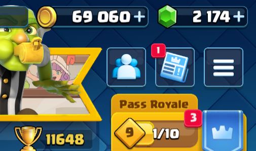 CONTA DE BRAWL STARS E CLASH ROYALE SUPER RARA