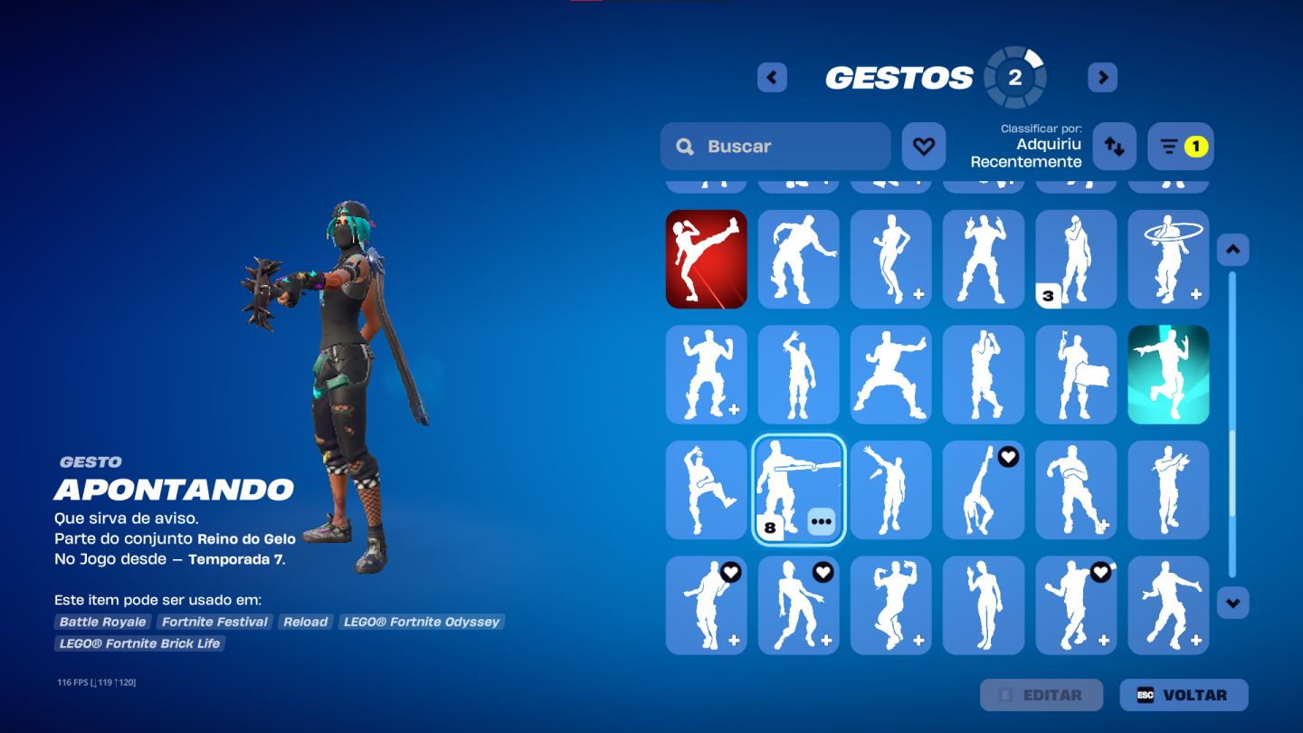 Conta Fortnite Tryhard