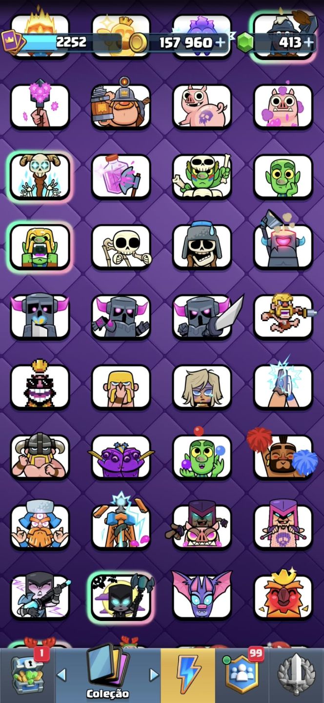 Conta Clash Royale Full 16