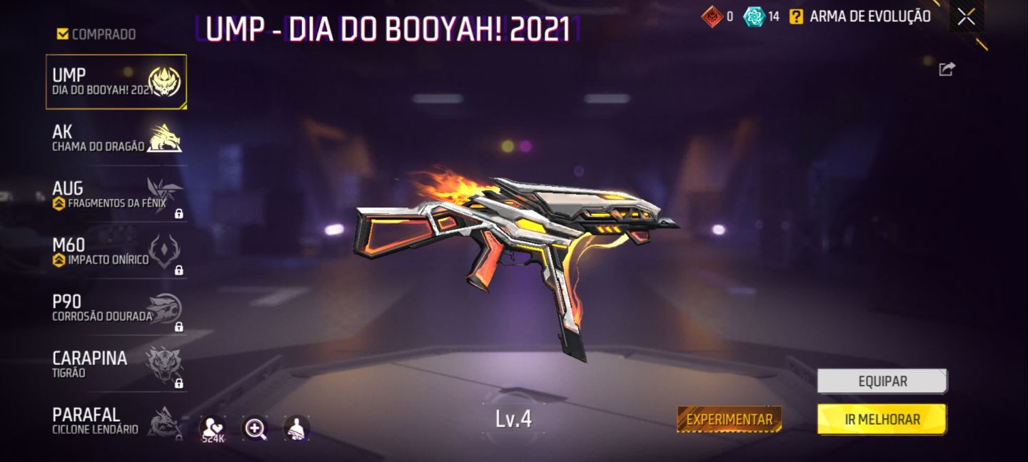 CONTA FREE FIRE UPADA COM BASTANTE SKIN