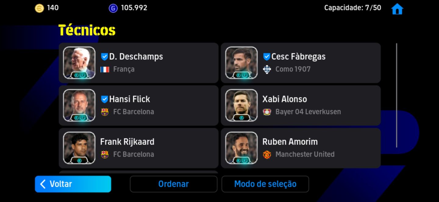 Conta Efootball mobile 1172