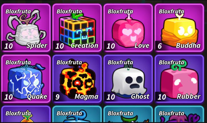 FRUTAS FÍSICAS - DESPERTAR DE FRUTAS - RAIDS - BLOX FRUITS