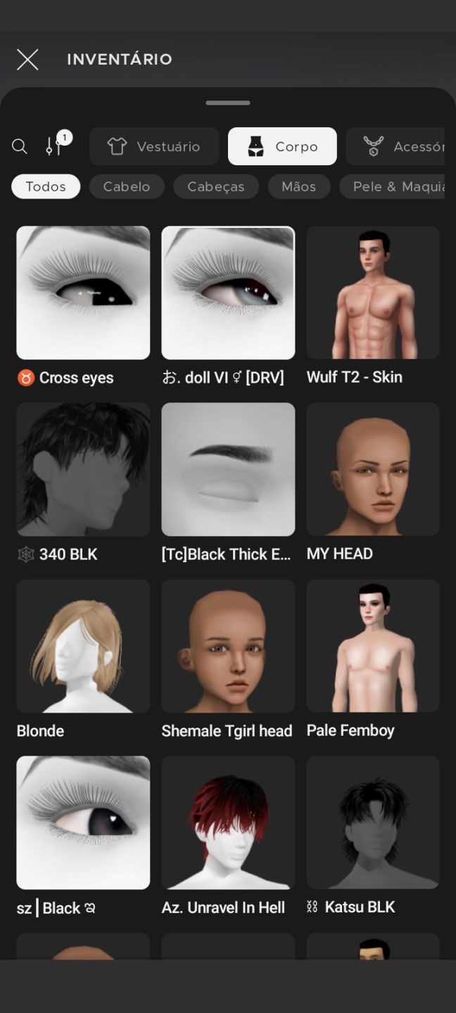 CONTA IMVU RICA +2000 ITENS