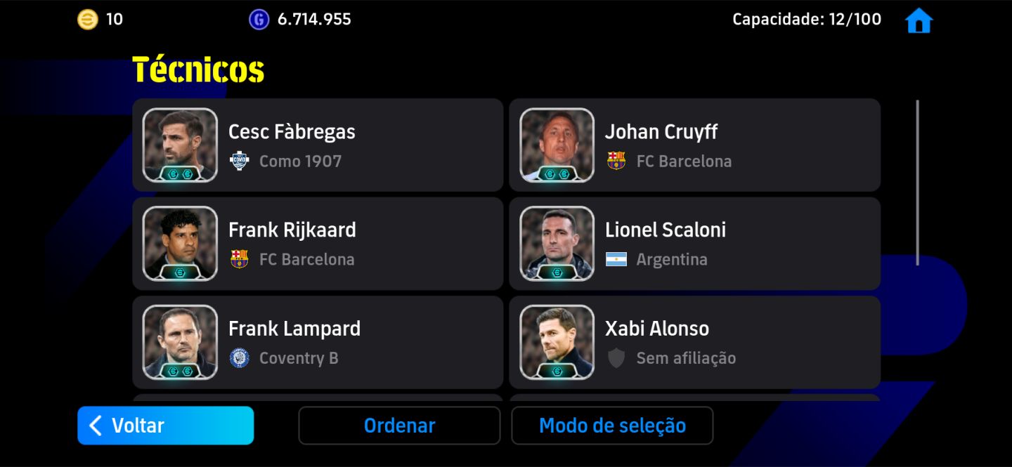 Conta Efootball