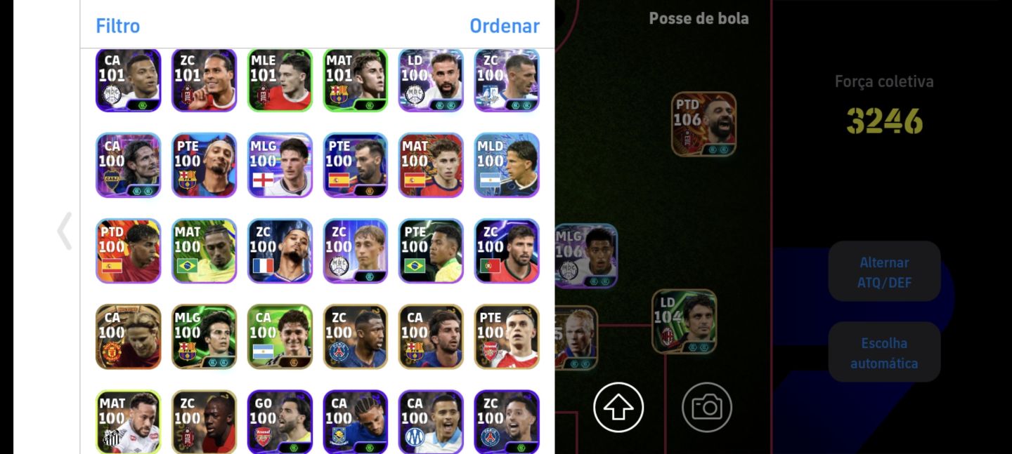 EFOOTBALL 3253 DE FORÇA