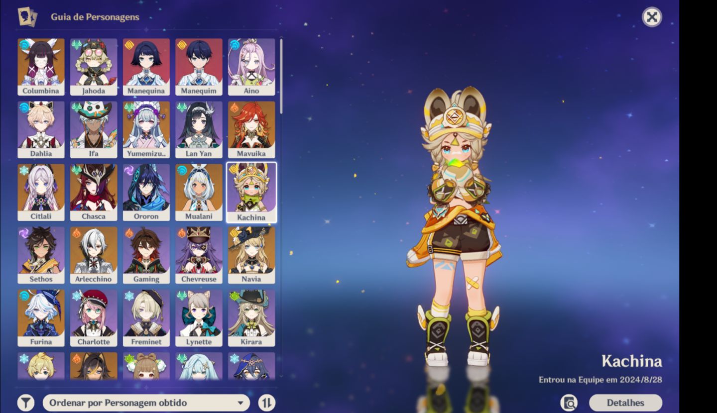 CONTA GENSHIN IMPACT//16 T5, Columbina,Nahida, Mavuika,Arlecchino,Furina,Kazuha