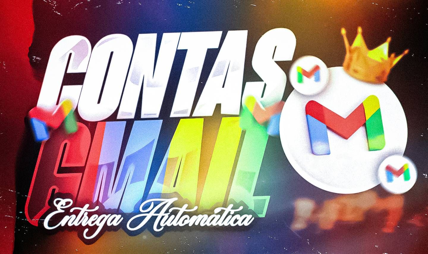 CONTAS GMAIL E OUTLOOK NOVAS IP BR - ENTREGA AUTOMÁTICA