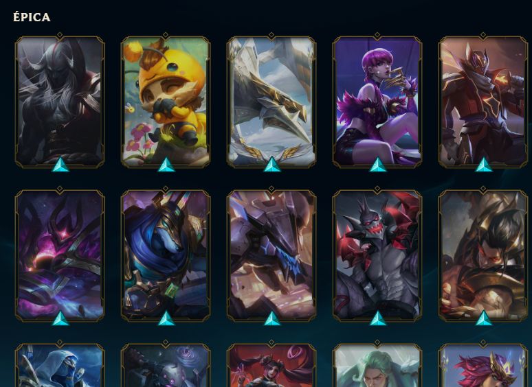 Conta de Lol com Viego Reinado Espectral Elo Plat 4 Muitas Skins Boas