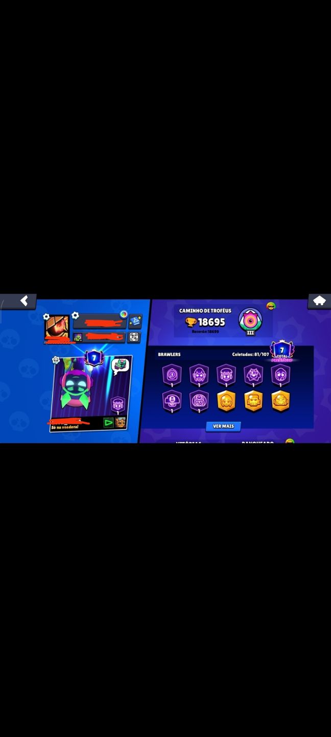 Conta (Brawl Stars) !!! Valor Negociável [18K de troféus com SKINS Bem Antigas !