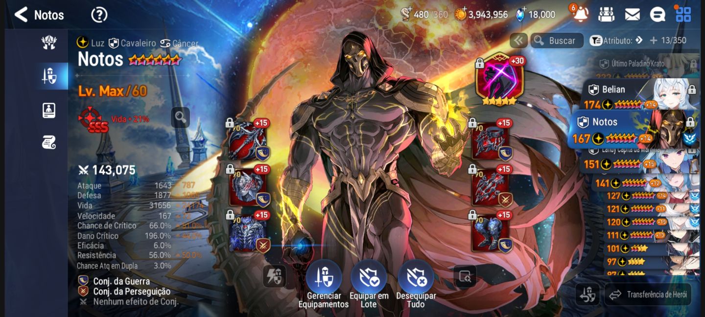 Conta epic seven end game