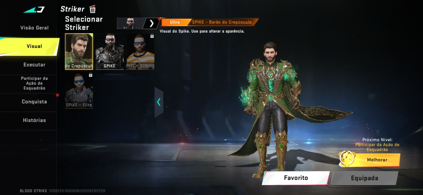 Conta nv 50 muitas skins