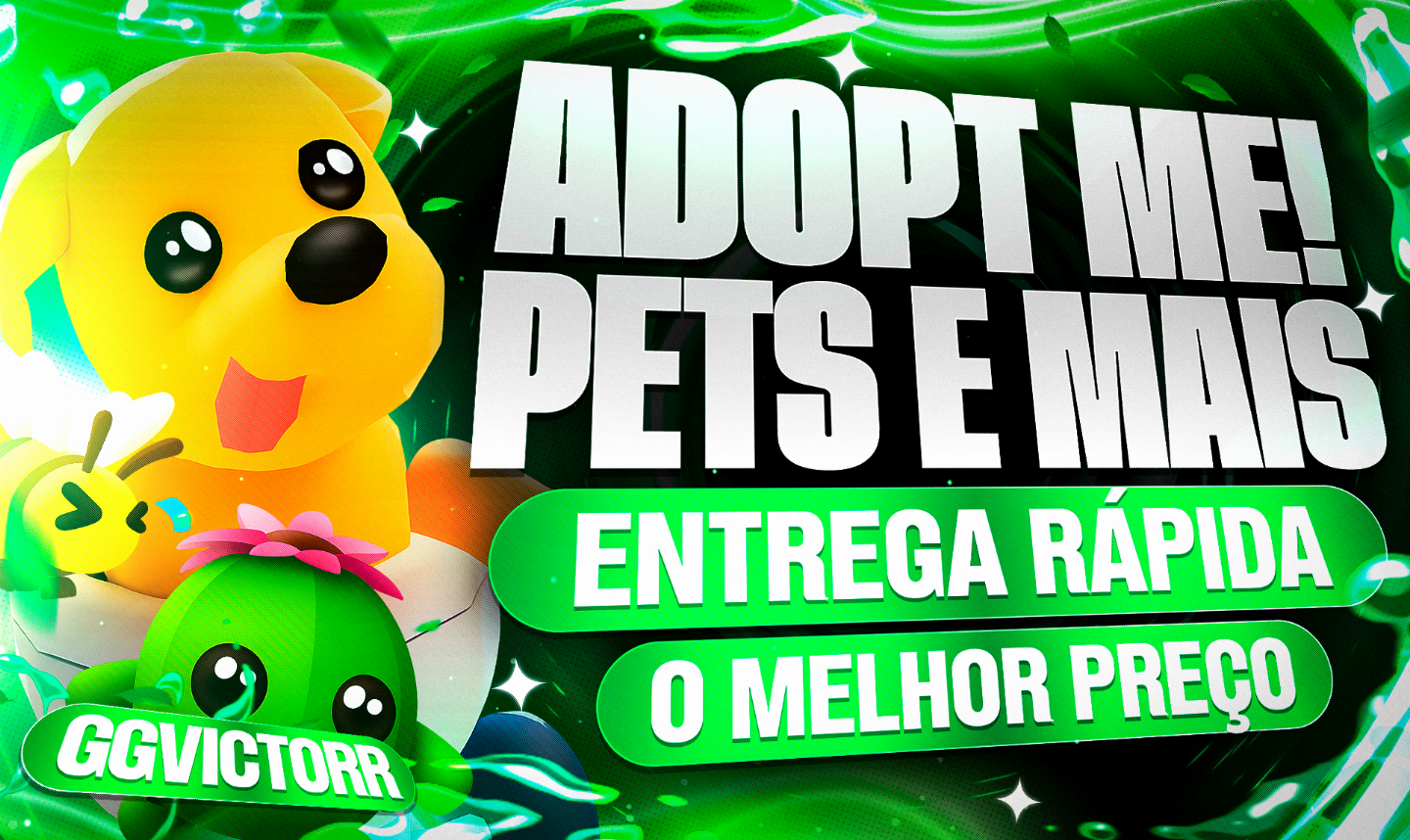 (MAIS BARATO!) ADOPT ME | PETS R - FR | POÇÕES R E FLY | ENTREGA RAPIDA!