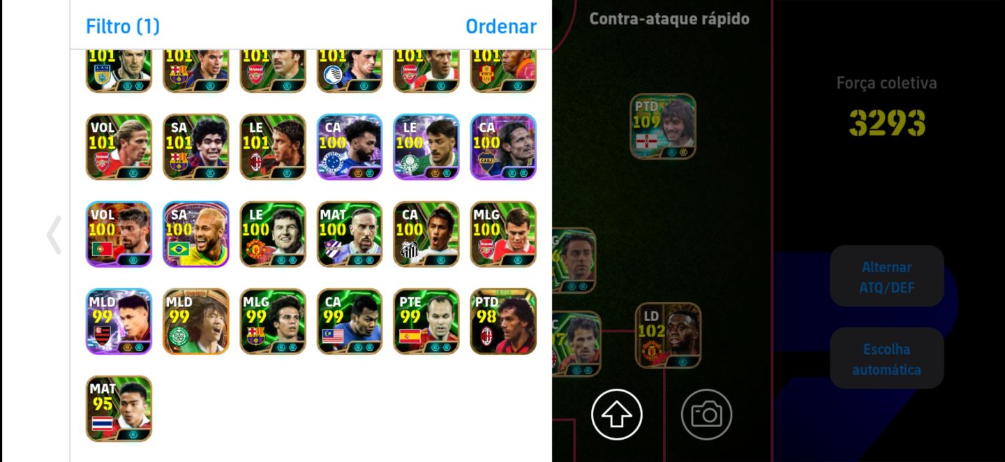 Conta EFOOTBALL extremamente boa
