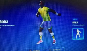 BAILA VINICIUS ! danca do vinicius junior FORTNITE