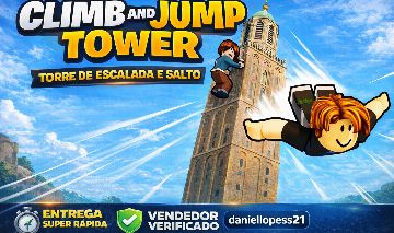 CLIMB AND JUMP TOWER/ TORRE DE ESCALADA E SALTO - PET DO ÚLTIMO MUNDO