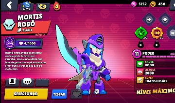 Pierce | 6 Lendários | 63 Brawlers | 106 Skins | Entrega Automática