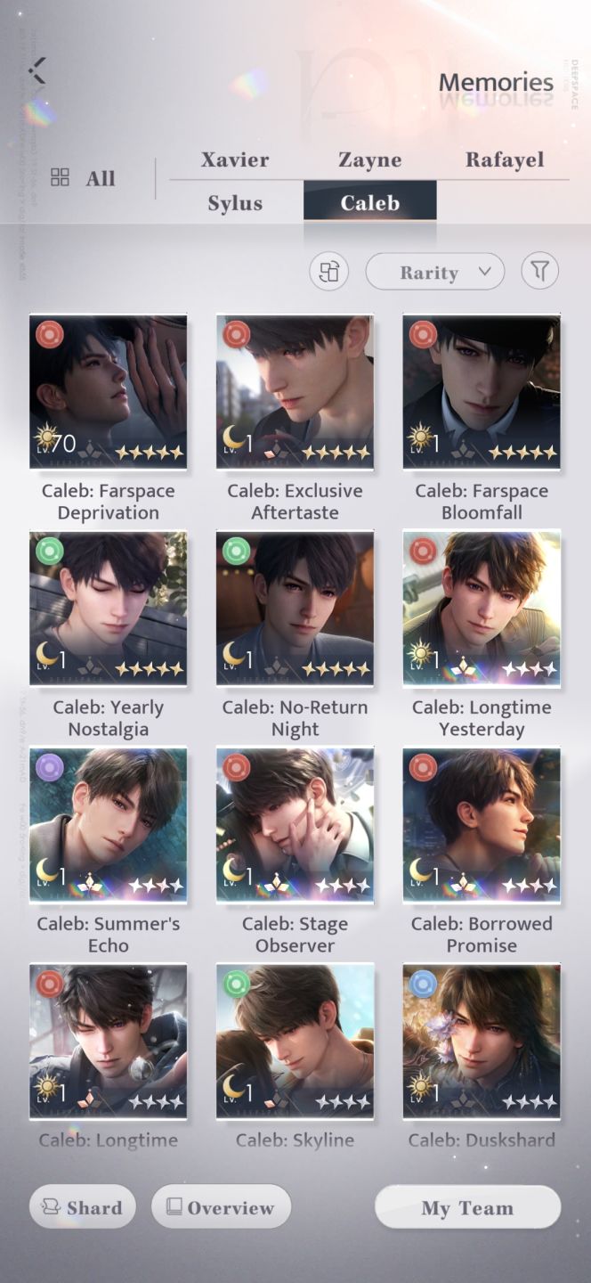 Conta Infold (Love and Deepspace + Infinity Nikki) | Rafayel Main