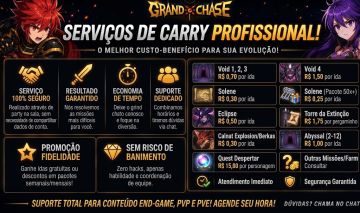 Serviços de Carry Grand Chase Classic