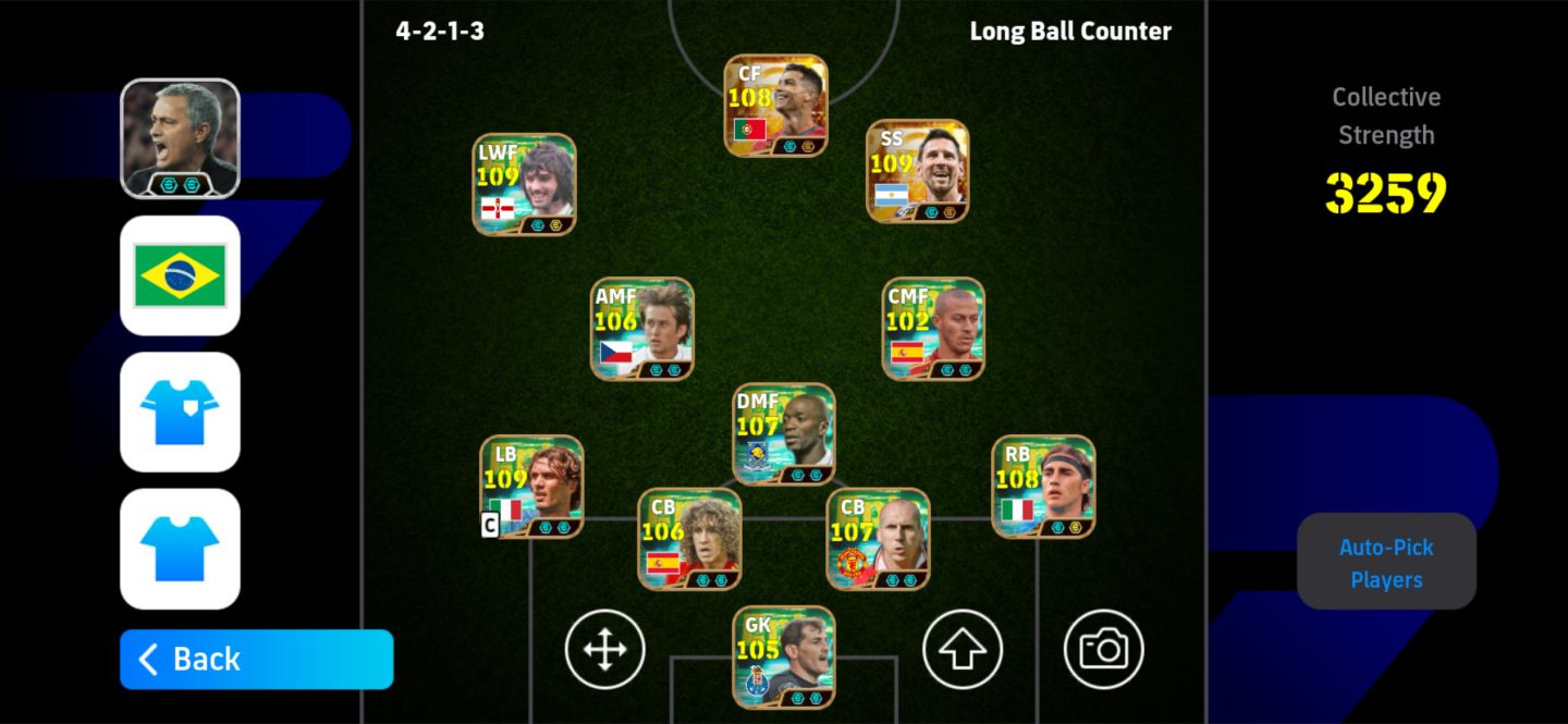 Conta eFootball mobile SEMI FULL