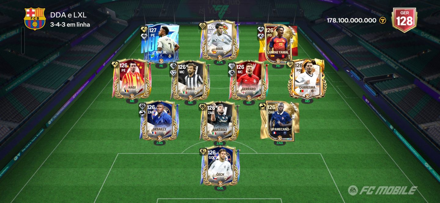 GER 128 FC MOBILE - Conta EA