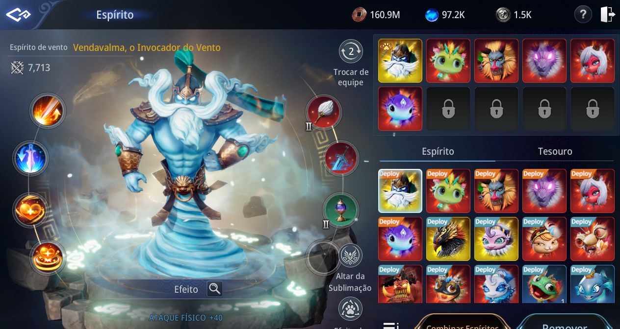 Conta Mir4 Maga LV 124 Elementalista 210k PW 3 Pets lendários