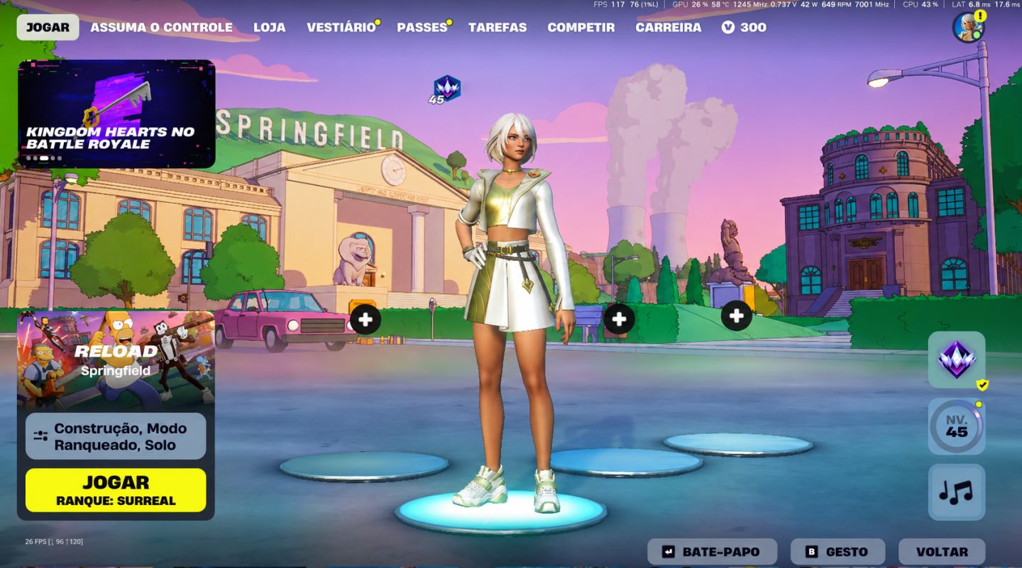 CONTA FORTNITE | SURREAL RELOAD | SKINS + DANÇAS RARAS