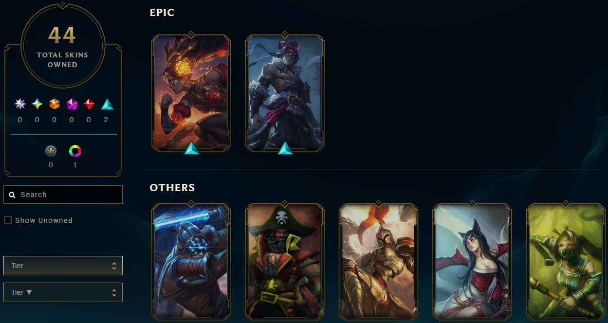 [CONTA OURO MAIN JUNGLE COM 1400 RPS] | MMR ALTO | +20K EA | FULL ACESSO