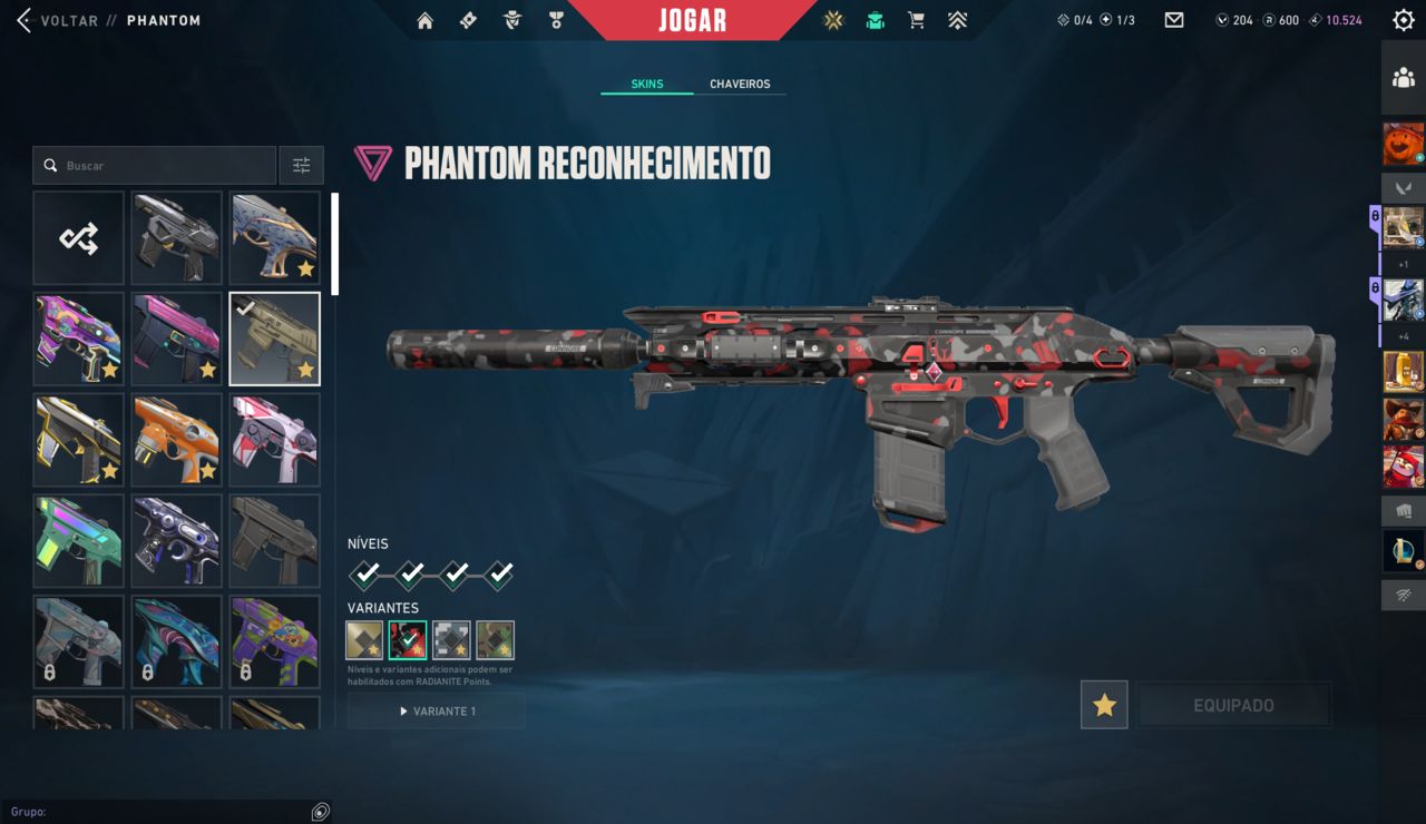 CONTA COM CHAVEIRO IMORTAL - ÚNICO DONO, FULL ACESSO E COM MUITA SKIN!