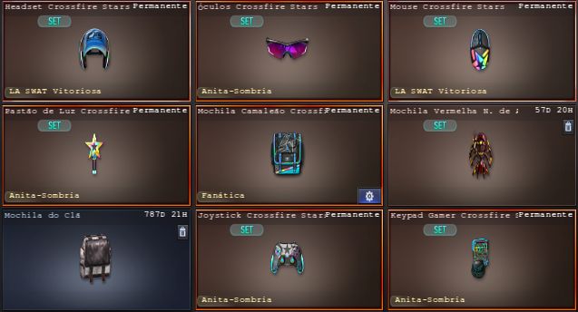 Conta crossfire com 7 vips