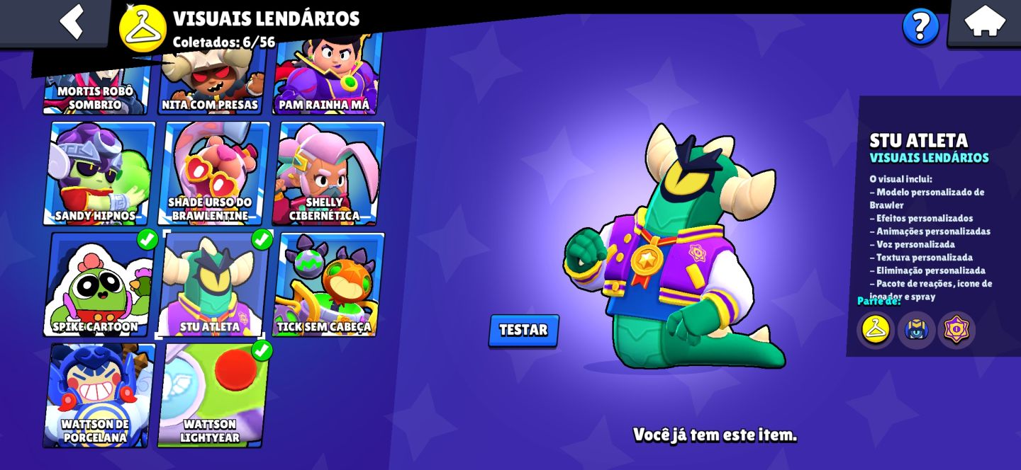 CONTA DE BRAW STARS 47088 Troféus, conta de 2021. (Valor negociável)