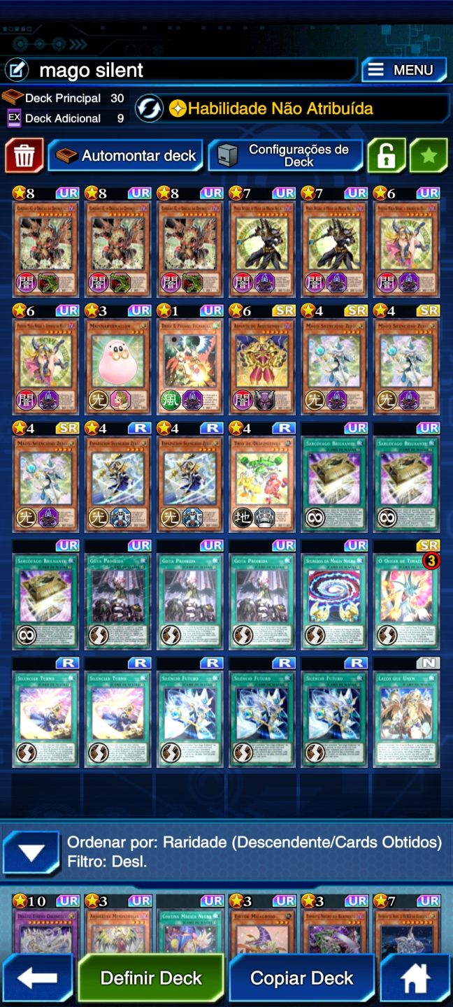 Conta duel links inicial top com decks meta nova box zerada 3 X de cada