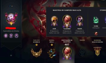 CONTA LOL COM 161 SKINS NIVEL 209 FULL CHAMP OURO