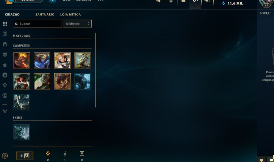 Conta DE LOL LV 14 XAYAH CREPUSCULO COSMICO