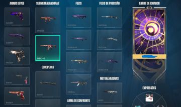 CONTA VALORANT COM SKIN / PRATA 3 / LEVEL 63