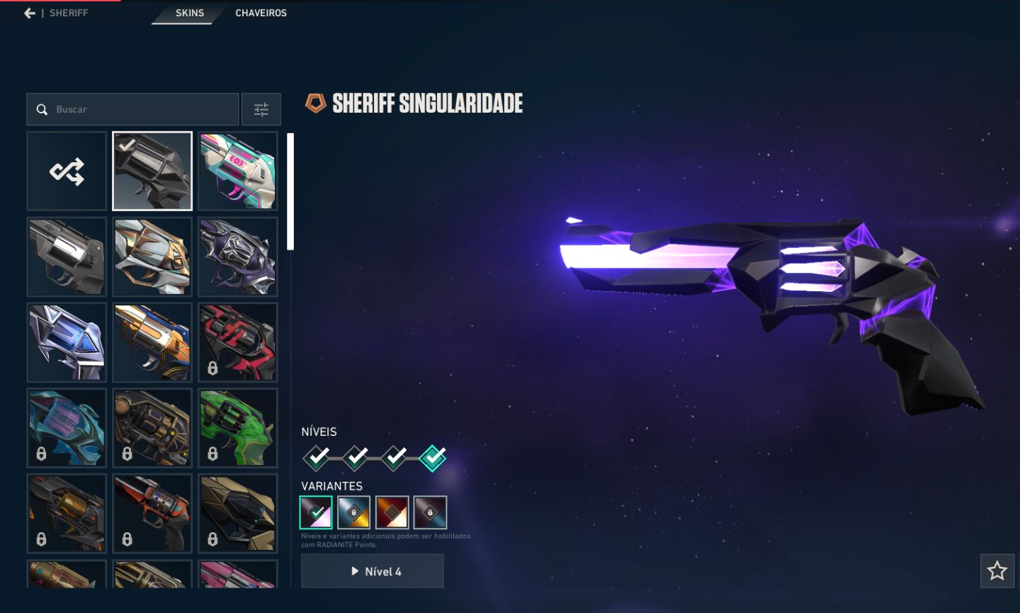 CONTA DE VALORANT PEAK IMT 3 - COM SKINS