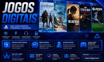 JOGOS PARA PLAYSTATION EM MIDIA DIGITAL - PRIMARIA/SECUNDARIA