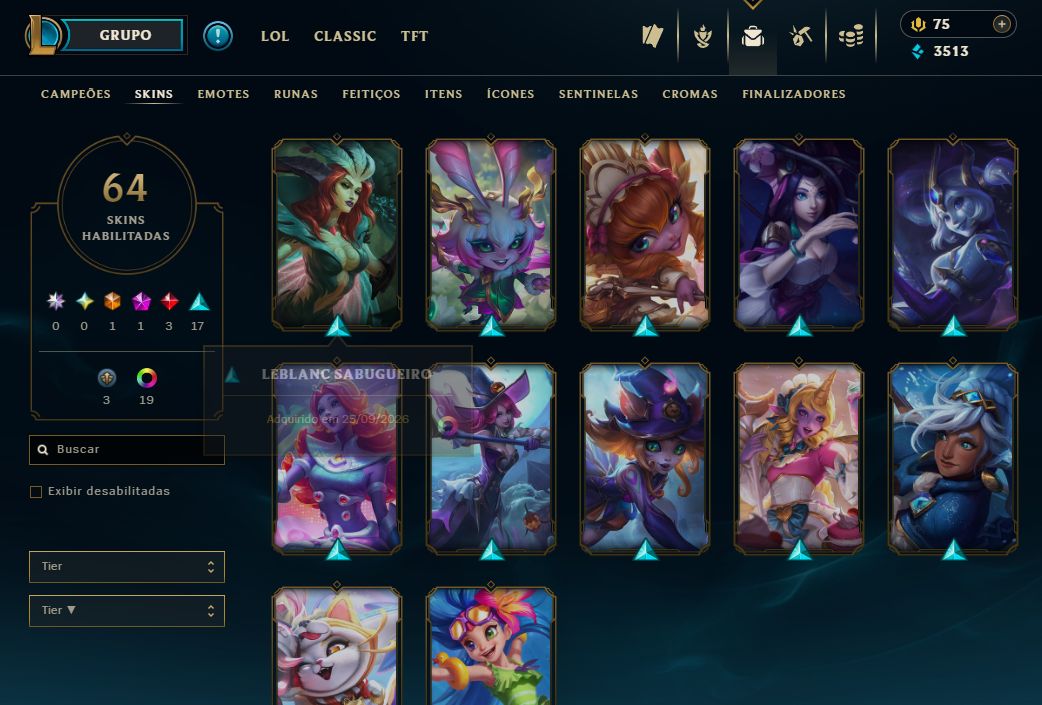 CONTA LOL MONO SUP || ÓTIMA PARA SMURF OU INICIANTES!