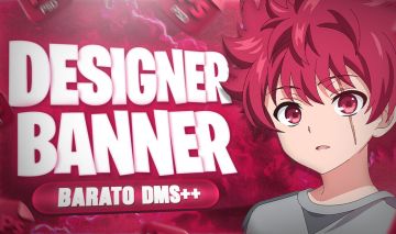 DESIGNER DE BANNERS | Artes para YouTube, Discord e GGMAX