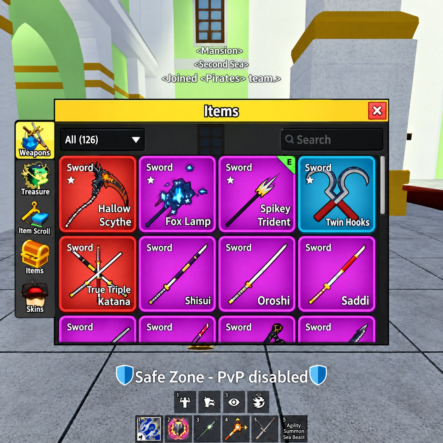Blox Fruits 2800 LVL Permanente: Dragon Verdadeira Katana Tripla