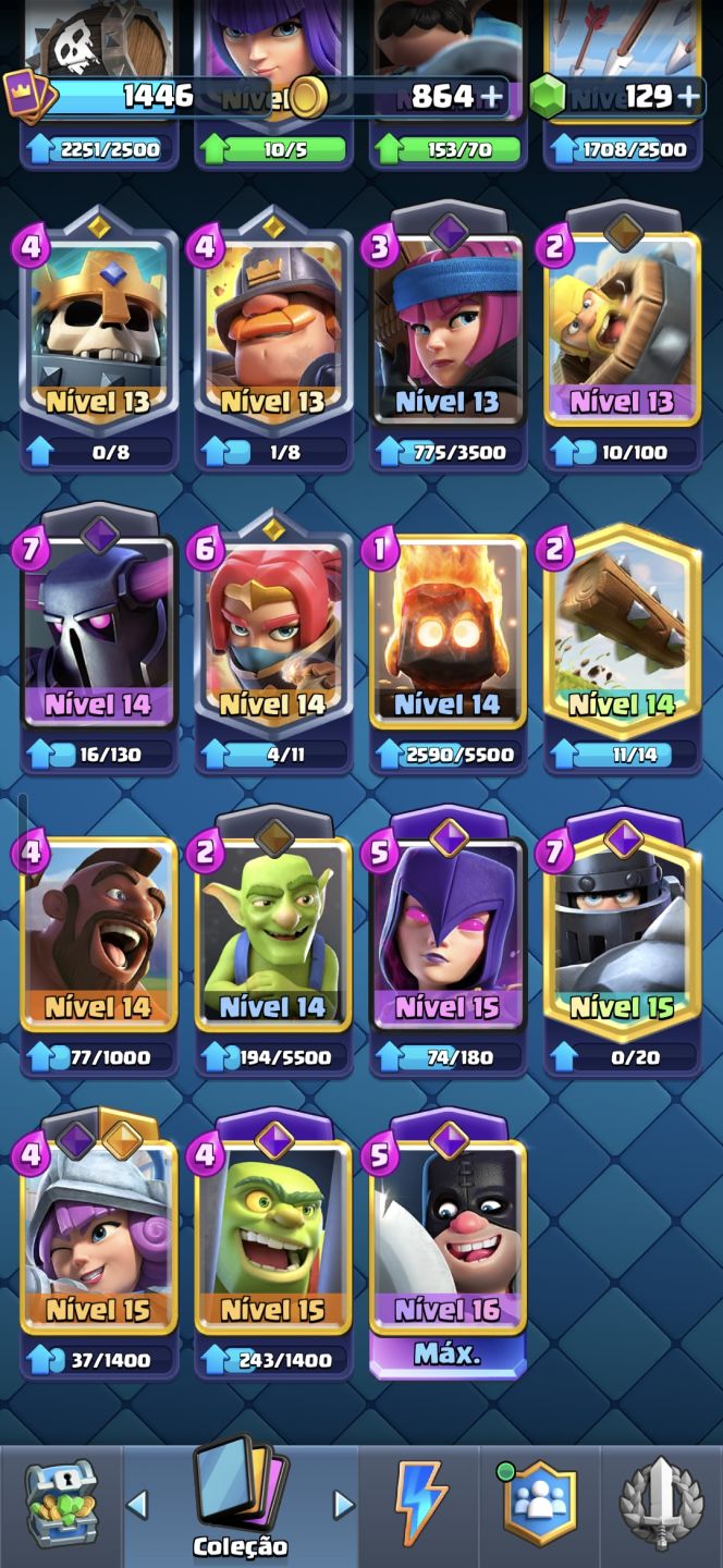 CONTA CLASH ROYALE 11.6K TROFÉUS | 8 EVOS | EXECUTOR LV16 MÁX | FULL ACESSO