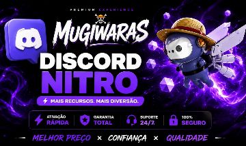 Discord Nitro + 2 Boosts - Discord Nitro Trimensal + 2 Boosts (Entrega Rápida)