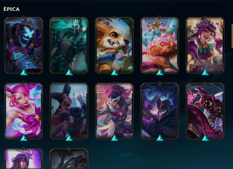 CONTA LOL DIAMANTE 4